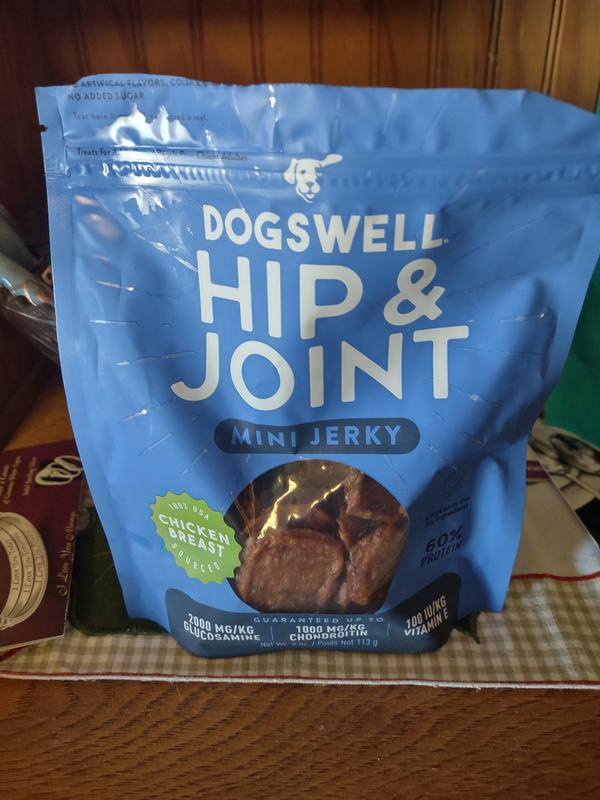 Dogswell hip outlet and joint jerky