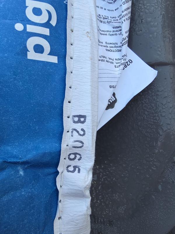 Bag identification number.