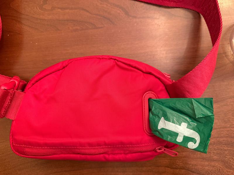 Easy to access poop bags