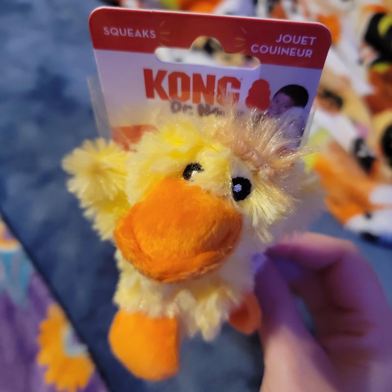 KONG Plush Duck Dog Toy X Small Chewy