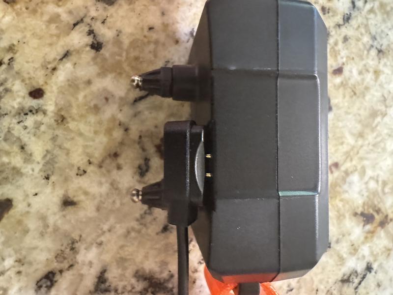 Charging adapter that easily disconnects