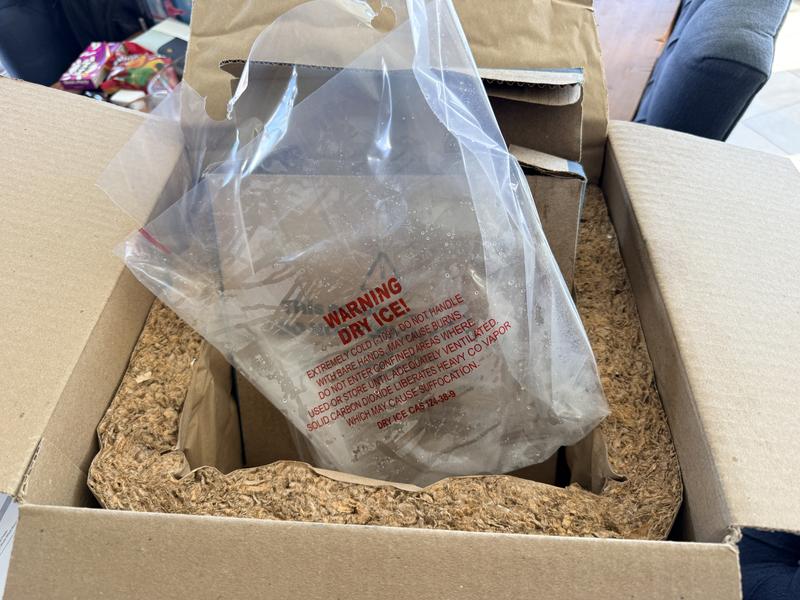 Bad decision to order fresh food via mail order