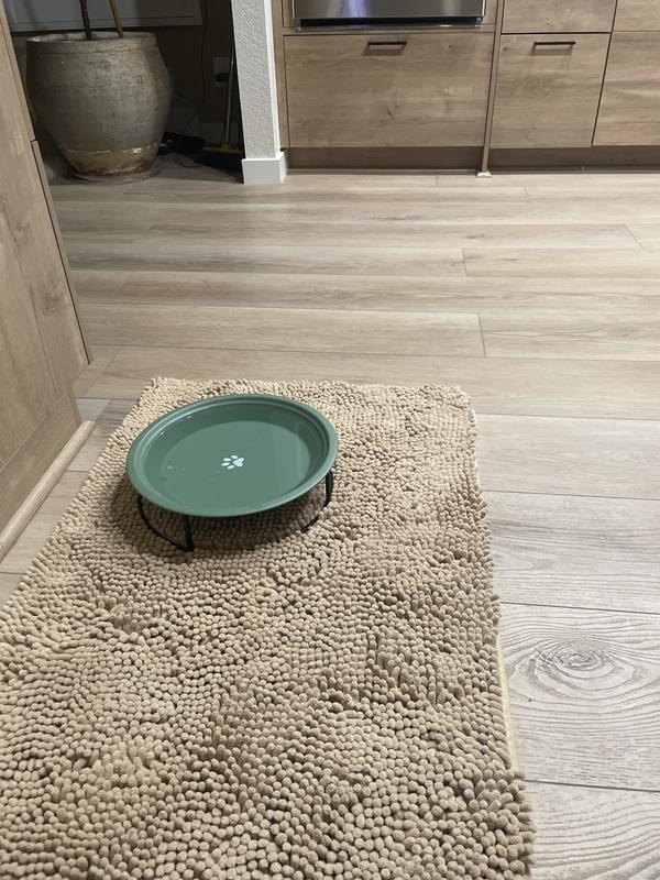 Very shallow and hard to fill