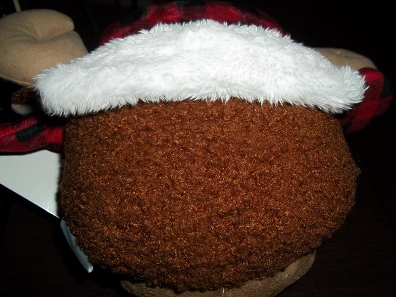 Temporarily Unavailable - FRISCO Holiday Cozy Moose Round Plush Squeaky