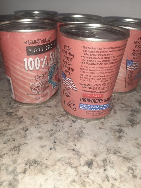 More dented cans