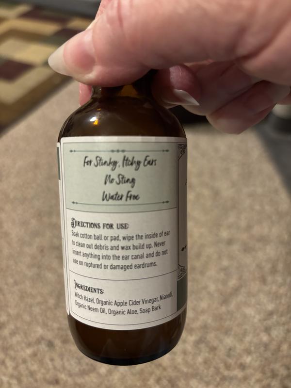 Ear cleaner ingredients