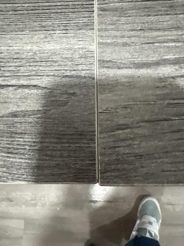 Pieces did not flush perfectly