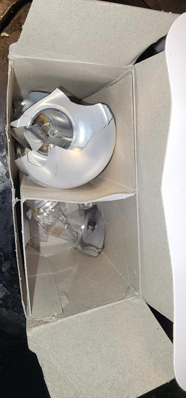 Shattered bulbs