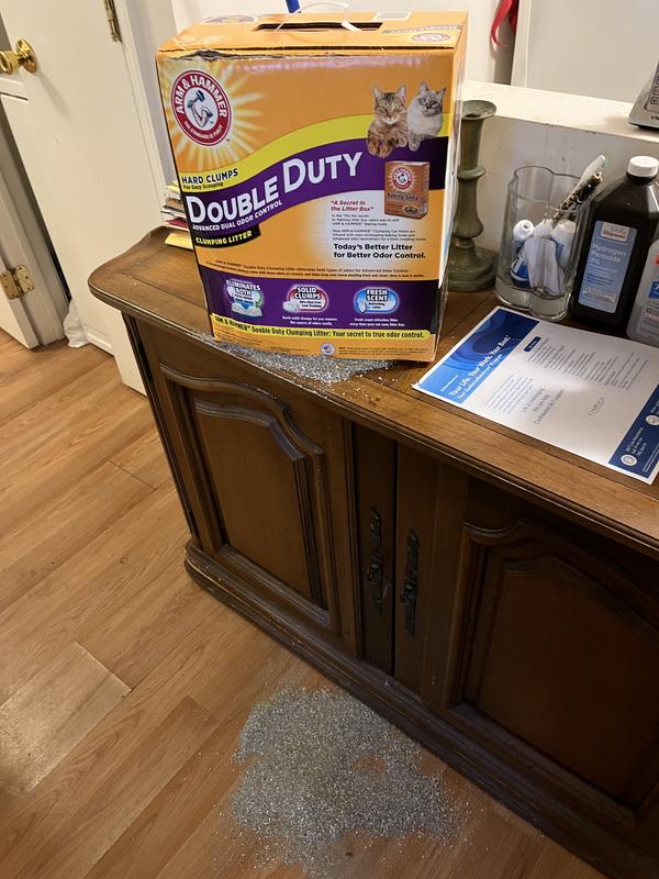 Arm and hammer double on sale duty cat litter 40 lbs