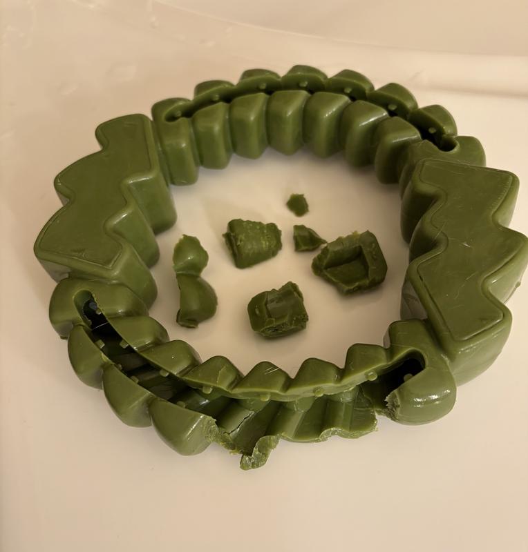 She liked it too much!