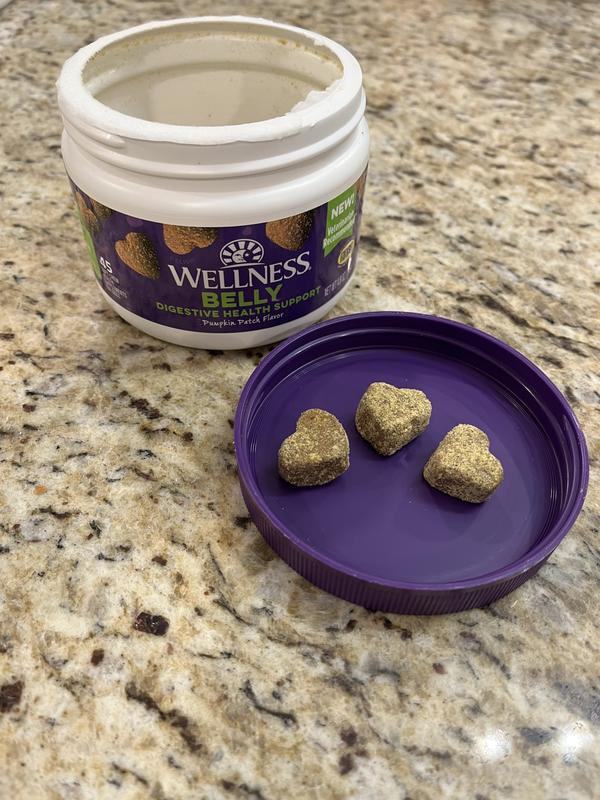 Heart shaped soft supplements you can feel good about giving your pet. No strange ingredients - every ingredient is easily recognizable when you read the label.