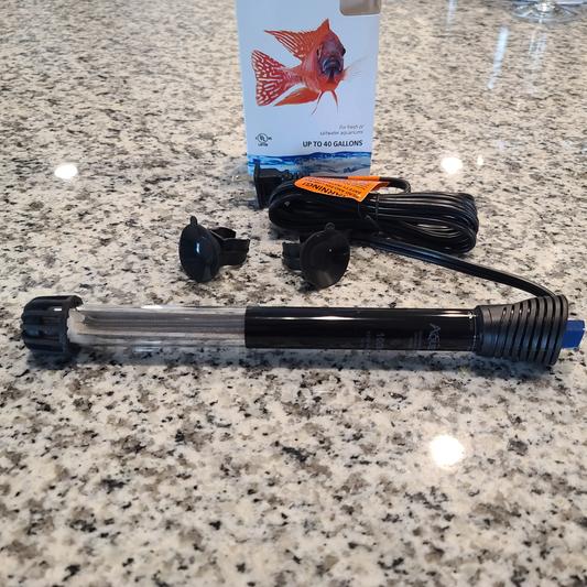 Aqueon submersible on sale aquarium heater 50w