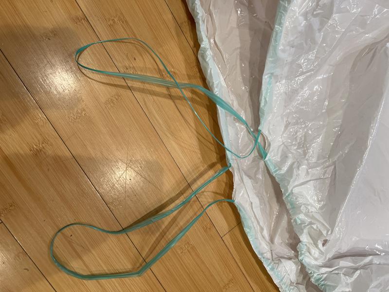 Stretched drawstrings