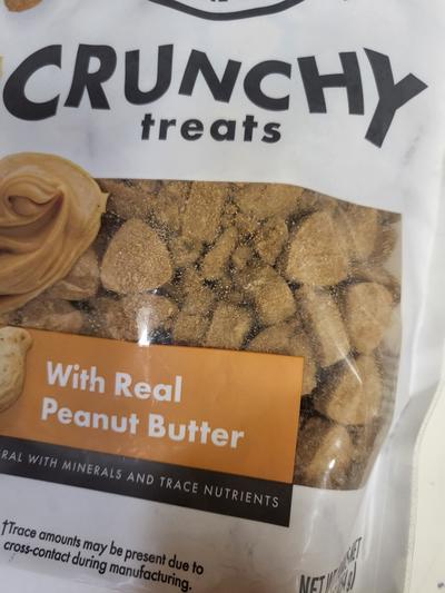 NUTRO Crunchy Treats with Real Peanut Butter Dog Treats Chewy