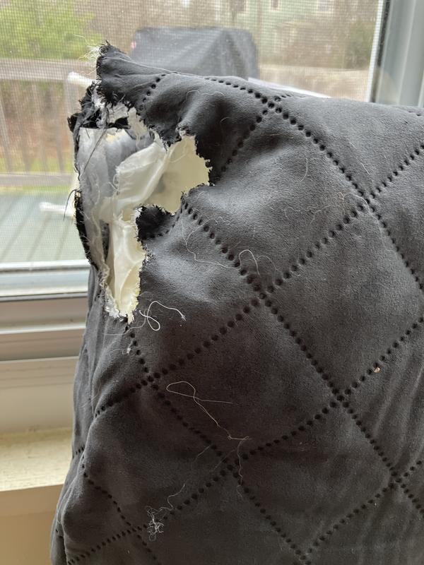 Cover not sturdy enough