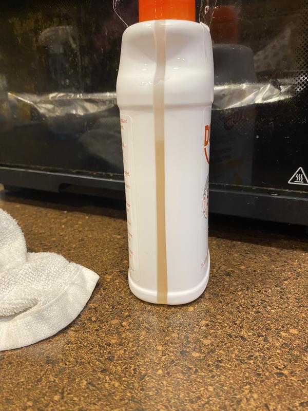 Remaining shampoo after shipment