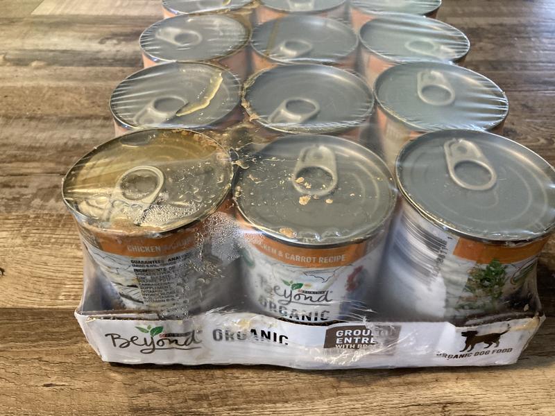 Purina Beyond Organic Chicken & Carrot Recipe Wet Dog Food, 13-oz can, case of 12
