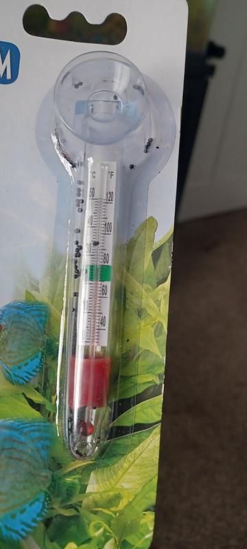 Submersible Glass Thermometer Portable Aquarium Thermometer