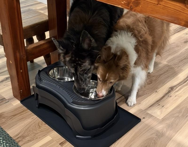 NEATER PETS Neater Feeder Deluxe Elevated & Mess-Proof Dog Bowls