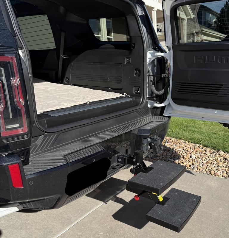 Down with top step installed.