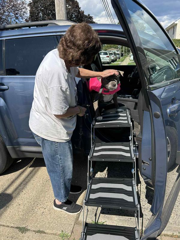 She was trembling. 😞