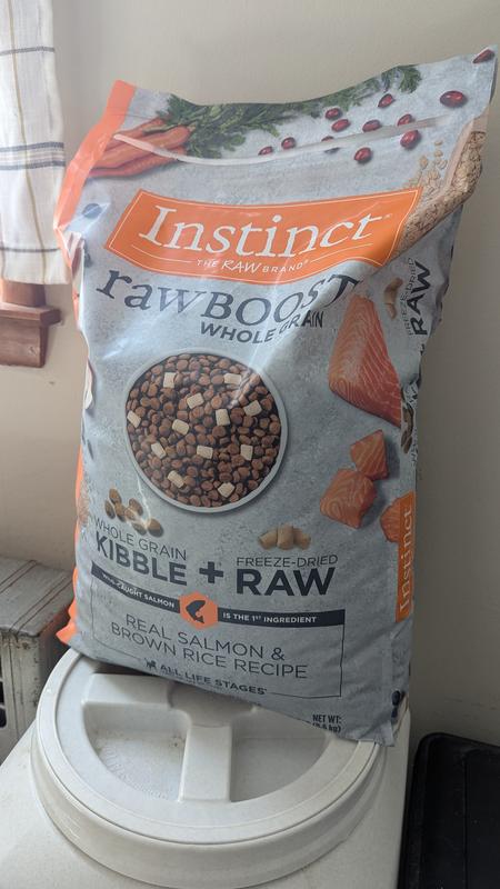 Recently opened bag.