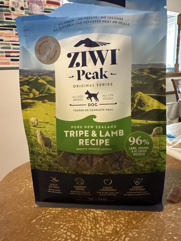 ZIWI Peak Tripe & Lamb Grain-Free Air-Dried Dog Food, 88-oz bag