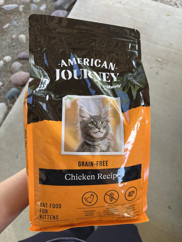 American Journey Kitten Chicken Recipe Grain-Free Dry Cat Food, 5-lb bag