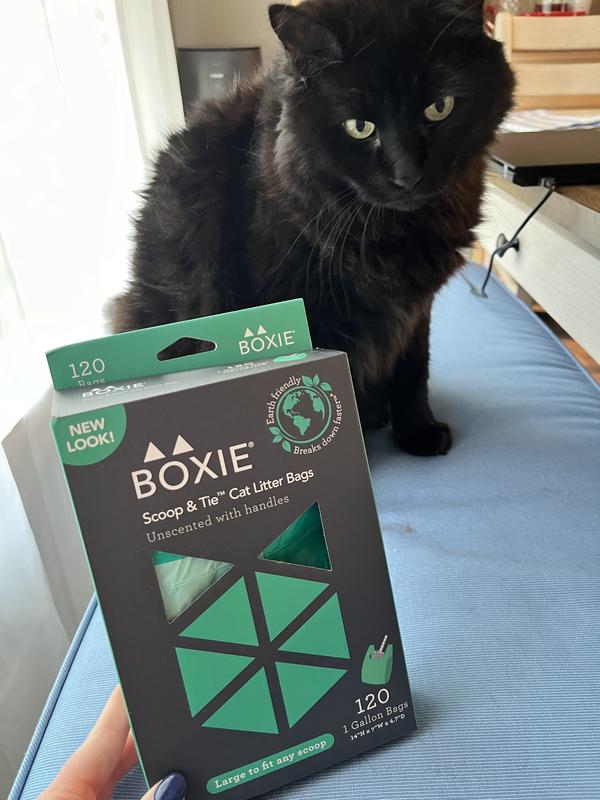Boxie® Sustainable Scoop & Tie™ Bags For Pet Waste