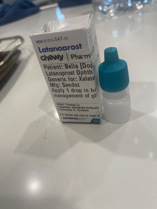 LATANOPROST Ophthalmic Solution 0.005 2.5 mL Chewy