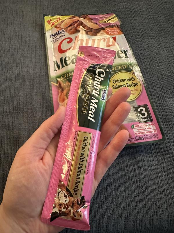 Tube size in comparison to hand