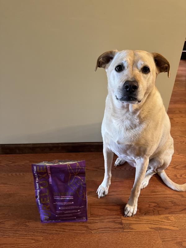 My 50lb Mix next to the bag