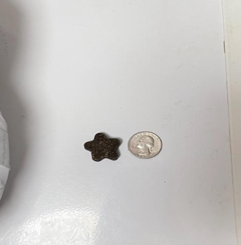 Size reference of "Big Power Bites"