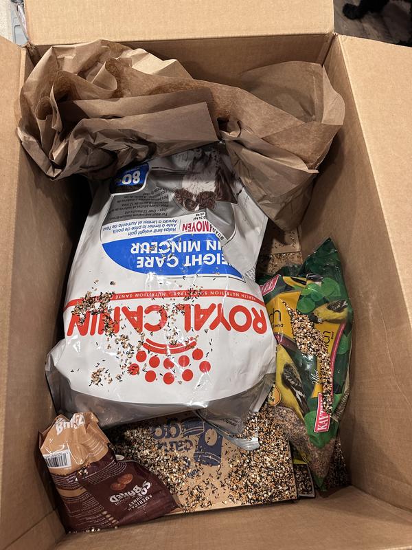 Second damaged package