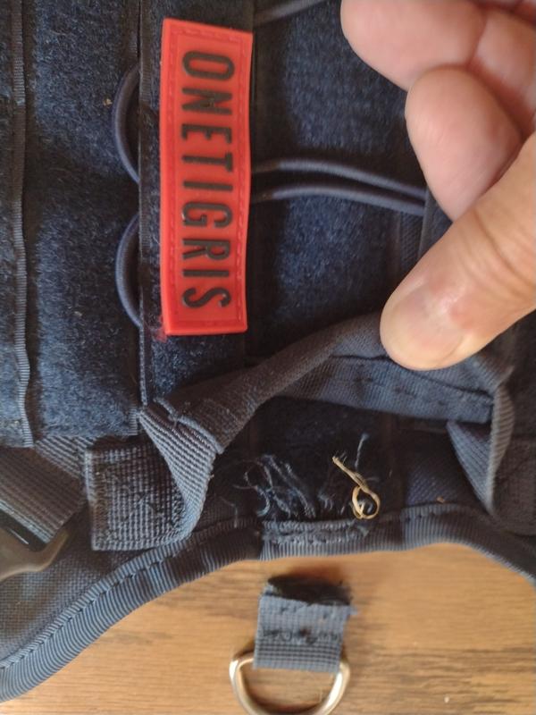 OneTigris hondentuig FIRE Watcher 2.0 MOLLE hondentuig met handvat en metalen gesp