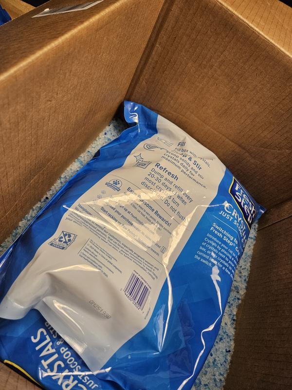 This is the bag in the box with the litter,  I can always just try to get it all in one big bag and use that one as soon as it's time to change.