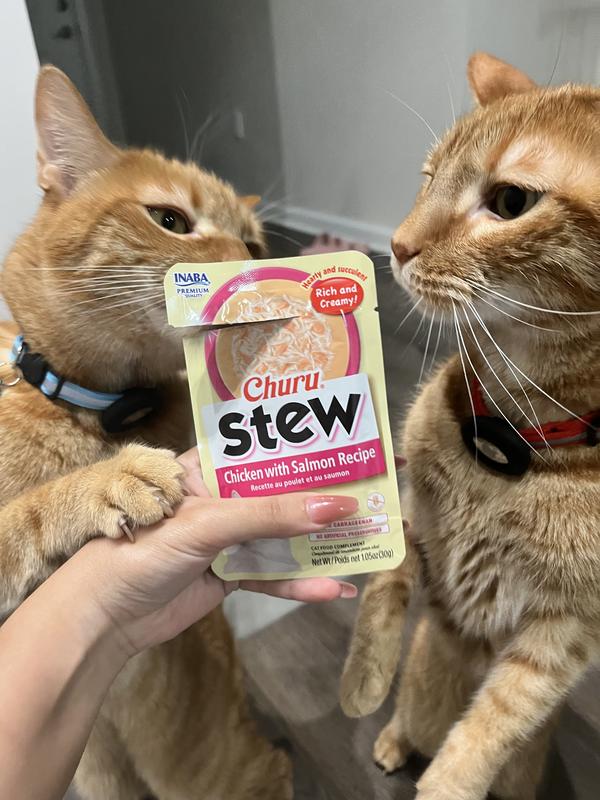 Both boys try to wrestle the packet out of my hands before it was fully opened