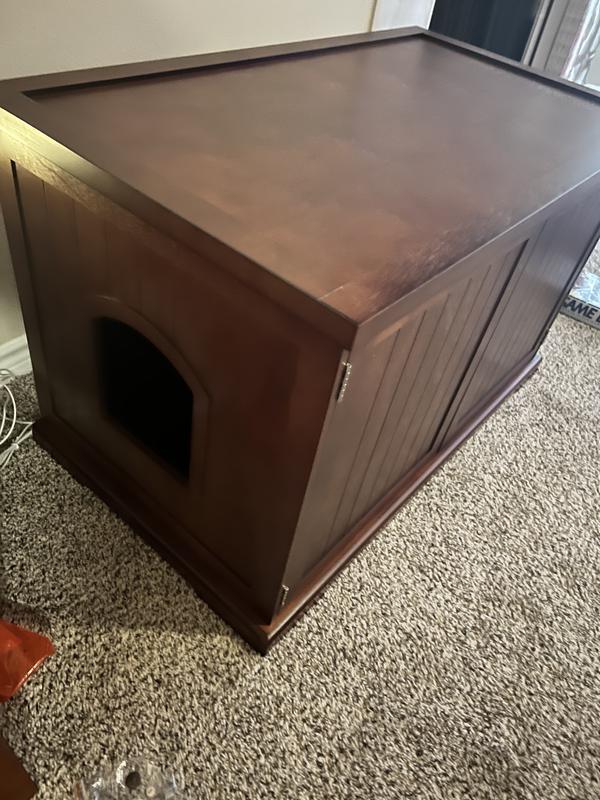 Discontinued MERRY PRODUCTS Cat Washroom Bench Decorative Litter Box