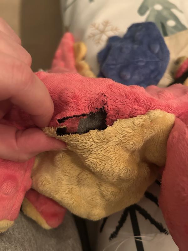 First split- on the seam. Sewed it up and gave benefit of the doubt…