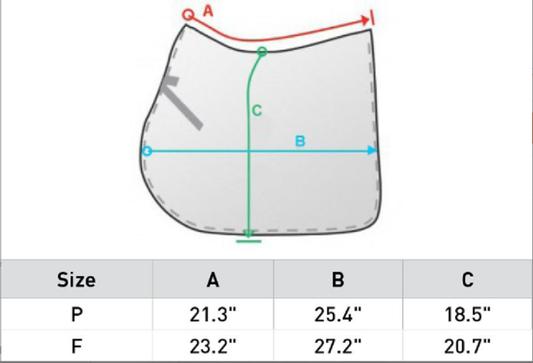 Saddle Size