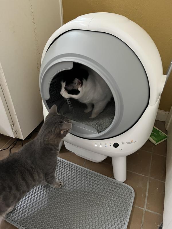 els pet Orbitie Automatic Self-Cleaning Cat Litter Box
