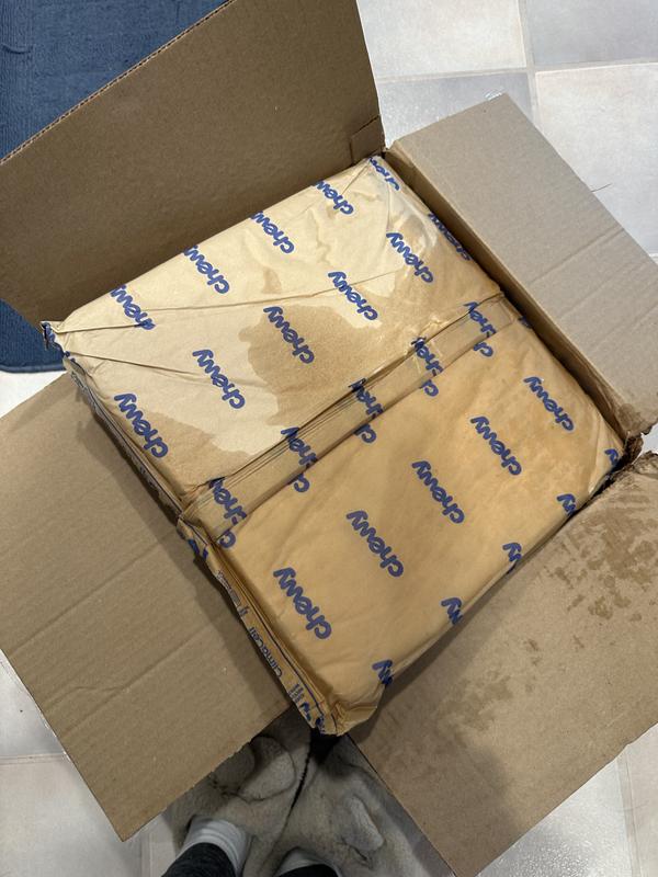 Right after opening the box