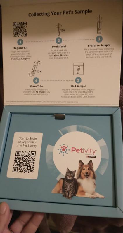 Petivity Sample Kit with instructions.
