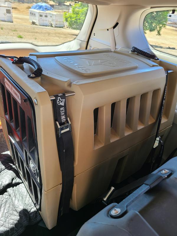 Gunner straps on my Intermediate Gunner Kennel
