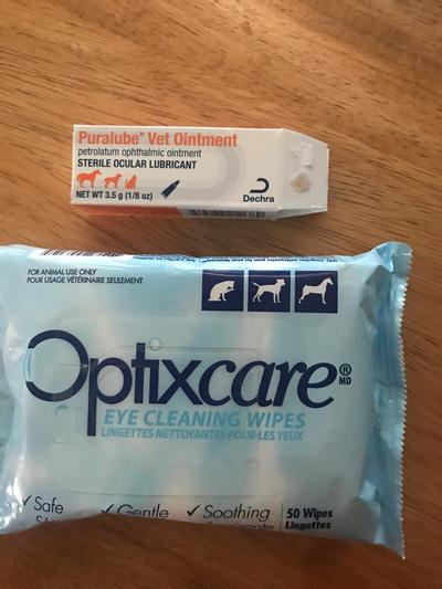 ねろまろママ✴︎ピュラルーブベット眼軟膏 ５個 Discontinued - PURALUBE Vet Ointment Sterile Ocular Lubricant for