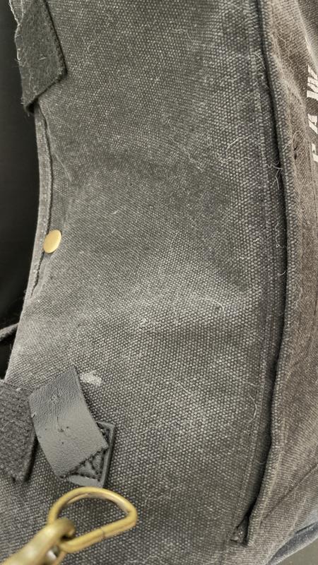 Strap anchor tore in half