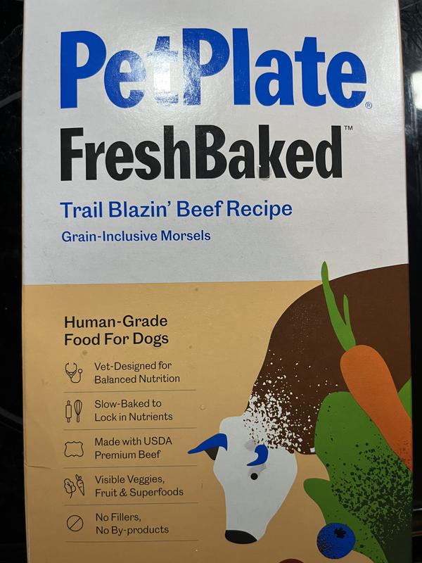 PetPlate Human Grade Lamb, Venison & Beef Variety Pack Fresh Wet & Air-Dried Baked Dry Dog Food