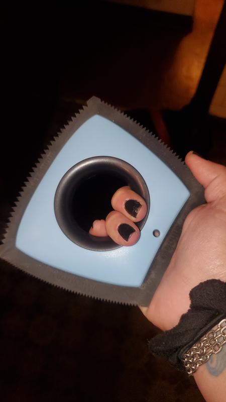 This is how it sits in my hand