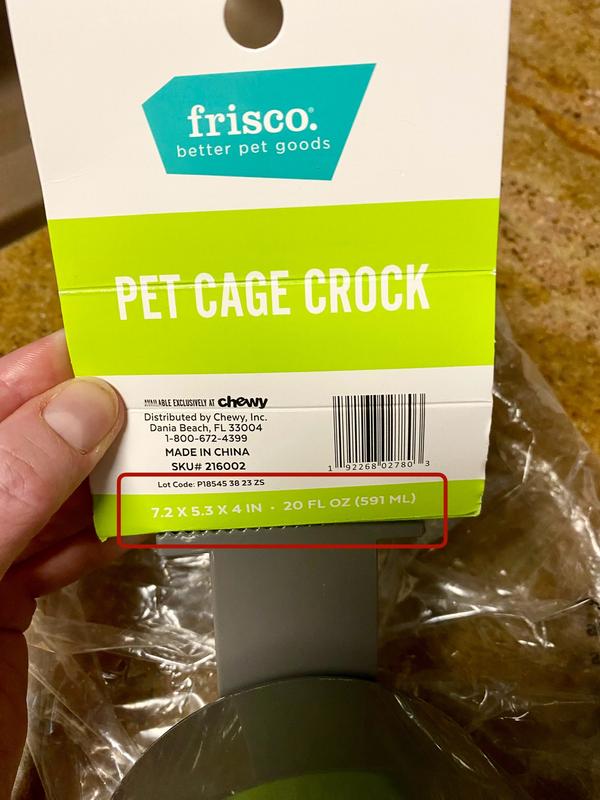 Frisco Cage Crock