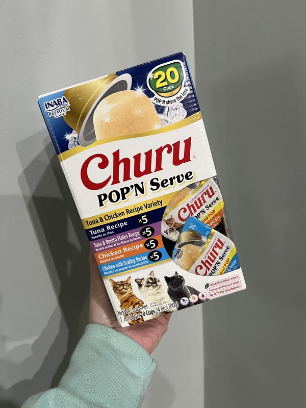 Out of Stock - INABA Churu Pop'n Serve Tuna & Chicken Variety Grain ...